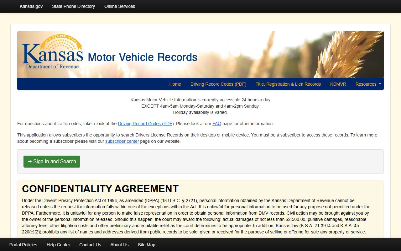 Hodgeman County traffic court records Kansas motor vehicle records subscriber search